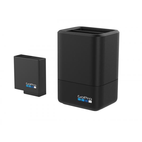 GOPRO DUAL BATTERY CHARGER + BATTERY (HE