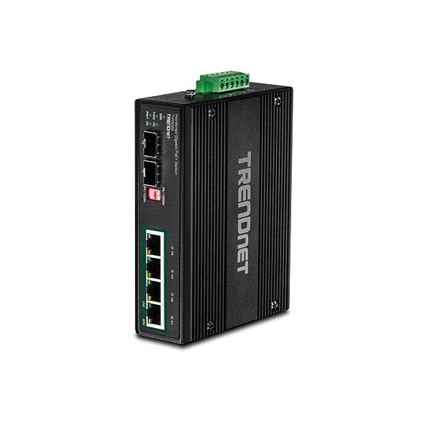 Trendnet TI-PG62B switch di rete Unmanaged L2 Gigabit Ethernet (10/100/1000) Black Supporto Power over Ethernet (PoE)