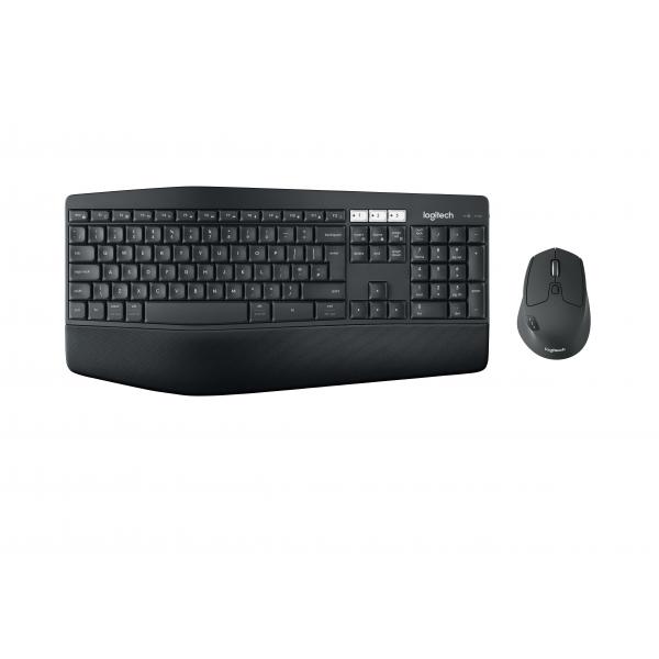 Logitech MK850 Performance - Set mouse e tastiera - Bluetooth, 2.4 GHz - Nordico