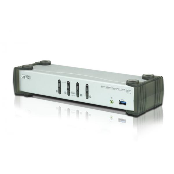 Aten Switch DisplayPort KVMP™ USB 3.0 a 4 porte (cavi inclusi)