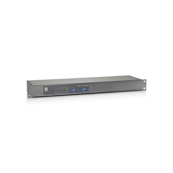 LevelOne FEP-1601W120 Fast Ethernet (10/100) Grigio Supporto Power over Ethernet (PoE)