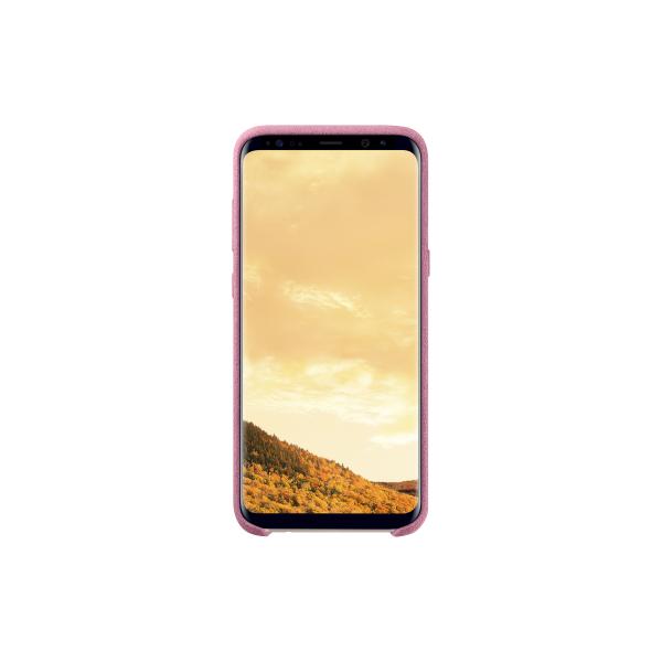 Samsung cover Alcantara per Galaxy 8+ § Rosa