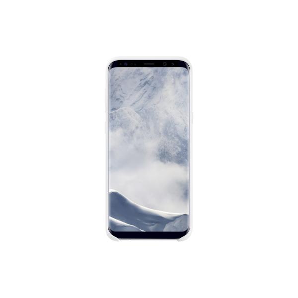 Samsung cover in silicone per Galaxy S8+ § Bianco