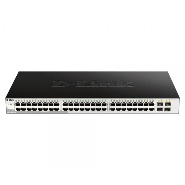 D-LINK SWITCH 48-PORT 10/100/1000BASE-T + 4-PORT 1 GBPS SFP PORTS METRO ETHERNET SWITCH