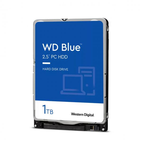 1TB BLUE 128MB 7MM 2.5IN SATA 6GB/S 5400RPM