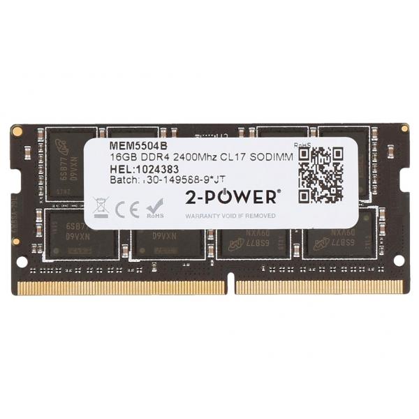 2-Power MEM5504B memoria 16 GB 1 x 16 GB DDR4 2400 MHz (16GB DDR4 2400MHz CL17 SODIMM)