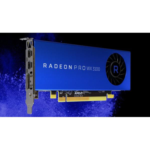 AMD RADEON PRO WX 3100 SCHEDA GRAFICA 4GB GDDR5 INTERFACCIA PCI EXPRESS 3.0 RAFFREDDAMENTO ATTIVO 100-505999