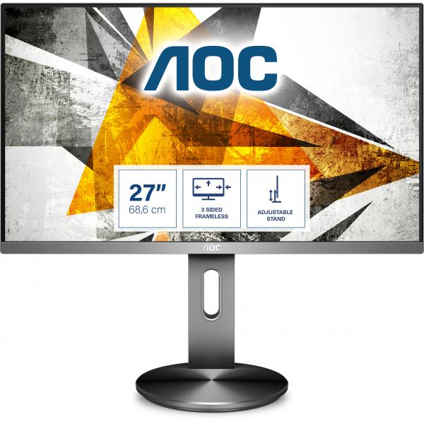 AOC Pro-line I2790PQU/BT monitor piatto per PC 68,6 cm (27") 1920 x 1080 Pixel Full HD LED...