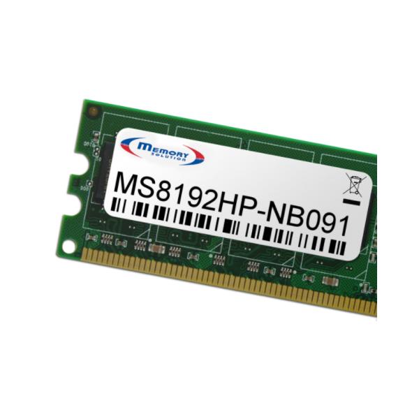 Memory Solution MS8192HP-NB091 8GB memoria