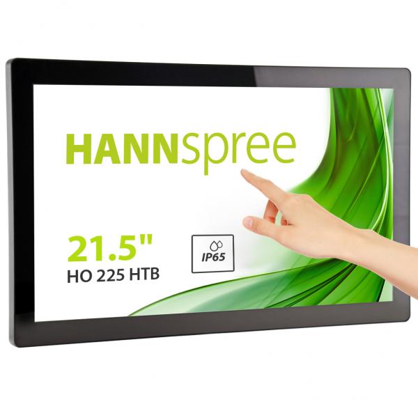 Hannspree Open Frame HO 225 HTB Design totem 54,6 cm [21.5] LED 250 cd/mÂ² Full HD Nero Touch screen 24/7 (21.5IN LED TOUCH 1920X1080 16:9 - 5MS HO225HTB 3000:1 250CDM2)