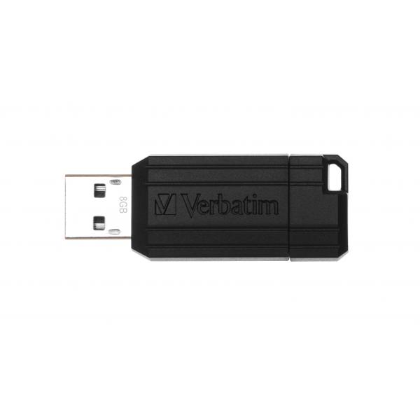 VERBATIM PEN DISK 8GB USB2.0 BLACK