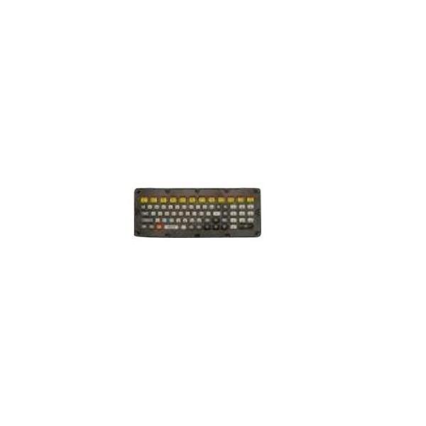 Zebra KYBD-QW-VC80-S-1 tastiera USB QWERTY Inglese US Nero, Giallo (USB HEATED KEYBOARD QWERTY - 22 CM CABLE FOR VC80) - Versione UK