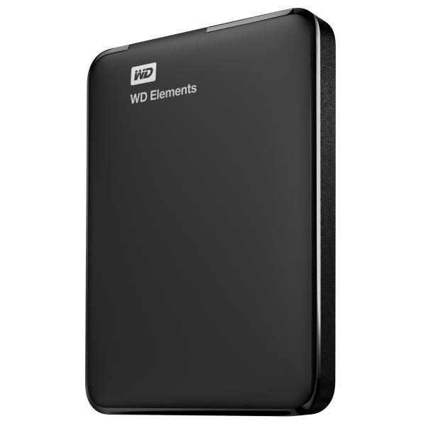 Western Digital Elements Portable disco rigido esterno 3000 GB Nero (WD 3TB 2.5 USB - **New Retail** - Elements Portable, Black - Warranty: 24M)