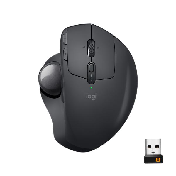 Logitech MX Ergo mouse Mano destra RF senza fili + Bluetooth Trackball 440 DPI
