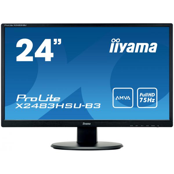 Iiyama ProLite X2483HSU Monitor LED 61 cm (24 pollici) ERP E (A - G) 1920 x 1080 Pixel Ful...