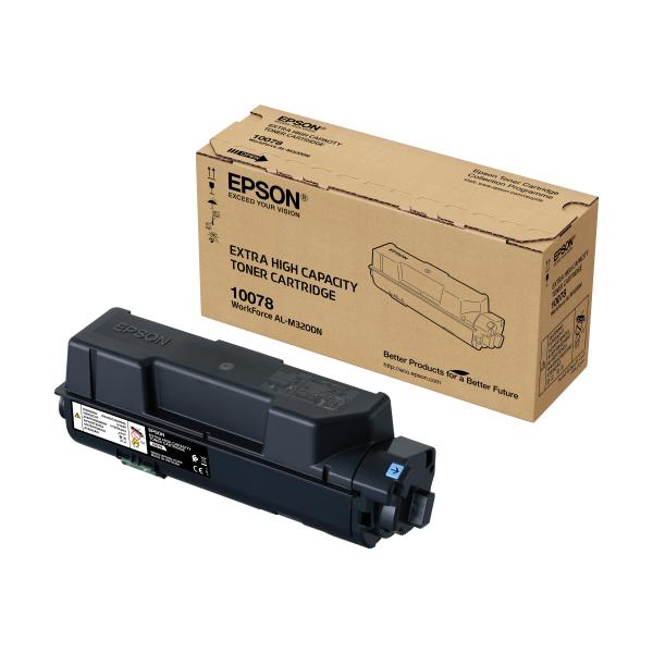 Epson Extra High Capacity Toner Cartridge Black (Epson S110078 - CapacitÃ  extra-elevata - nero - originale - cartuccia toner - per WorkForce AL-M320DN, AL-M320DTN)