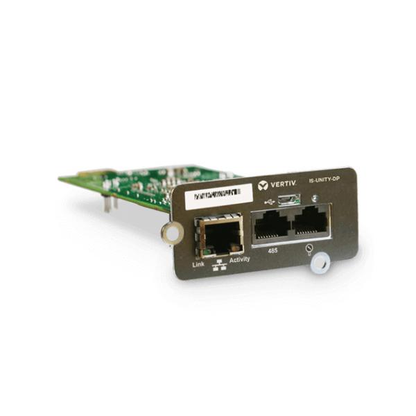 Vertiv Liebert IS-UNITY-SNMP scheda di rete e adattatore Interno Ethernet 100 Mbit/s (Liebert Intellislot SNMP WEB Card for Liebert GXT3/GXT4/Vertiv Edge)