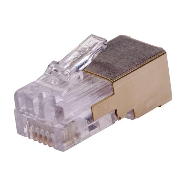 RJ12 PLUG SHIELDED 10 PCS