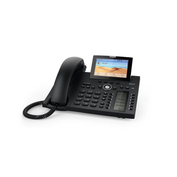 Snom D385 telefono IP Nero 12 linee TFT (Snom D385 High-resolution color display 4.3 inch)