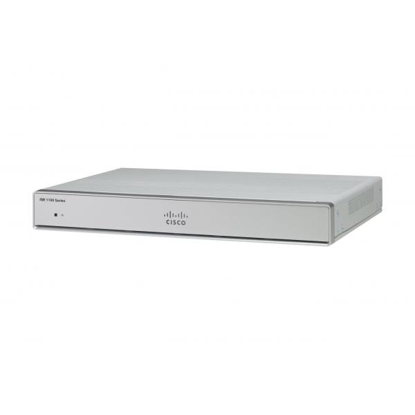 Cisco C1117-4PM router cablato Gigabit Ethernet Argento (ISR 1100 4 Ports DSL Annex M and GE WAN Router)