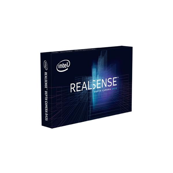 Intel RealSense D435 Macchina fotografica Bianco (Intel RealSense Depth Camera D435 - Webcam - 3D - outdoor, indoor - colour - 1920 x 1080 - USB 3.0)