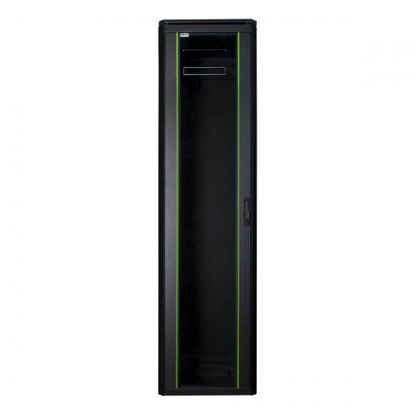 LOGON RDL42U68BL rack 42U Rack indipendenti Nero (19'' 42U Rack Cabinet 600 x - 800 x 2053mm Data Line - - Black - Warranty: 60M)