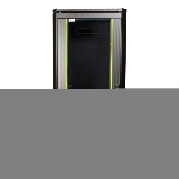 LOGON RDL26U66BL rack 26U Rack indipendenti Nero (19'' 26U Rack Cabinet 600 x - 600 x 1342mm Data Line - - Black - Warranty: 60M)