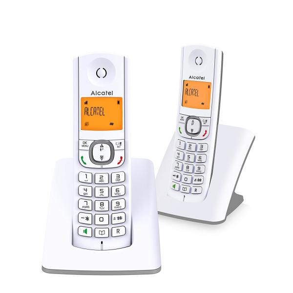 Alcatel F530 duo grigio senza segreteria telefonica