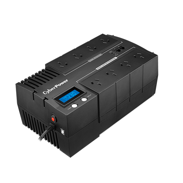 CyberPower BR1200ELCD gruppo di continuitÃ  [UPS] A linea interattiva 1,2 kVA 720 W 8 presa[e] AC (UPS BR1200ELCD-LCD 1200VA/720W - GREENPOWER 3+3 OUTLET UK)
