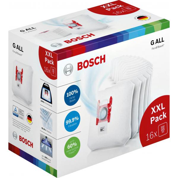 Bosch BBZ16GALL accessorio e ricambio per aspirapolvere Sacchetto per la polvere A cilindro (Bosch BBZ16GALL - taske)