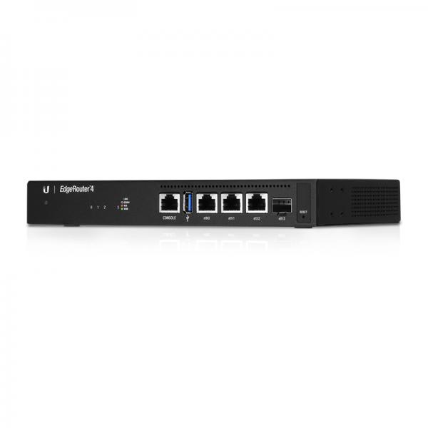 Ubiquiti EdgeRouter 4 router cablato Gigabit Ethernet Nero (Ubiquiti TD Sourcing EdgeRouter ER-4 - Router - GigE)