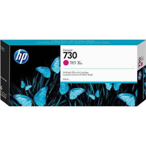 HP Cartuccia di inchiostro magenta DesignJet 730 da 300 ml (HP 730 300-ML MAGENTA INK CARTRIDGE)