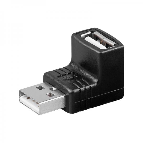 Goobay Nero Adattatore Angolato Maschio/Femmina Usb 2.0 - Immagine 3