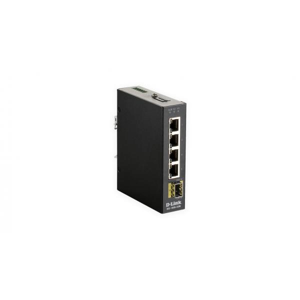 D-Link DIS-100G-5SW Non gestito L2 Gigabit Ethernet (10/100/1000) Nero