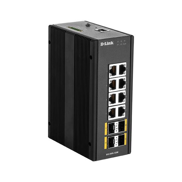 D-Link DIS-300G-12SW Gestito L2 Gigabit Ethernet (10/100/1000) Nero