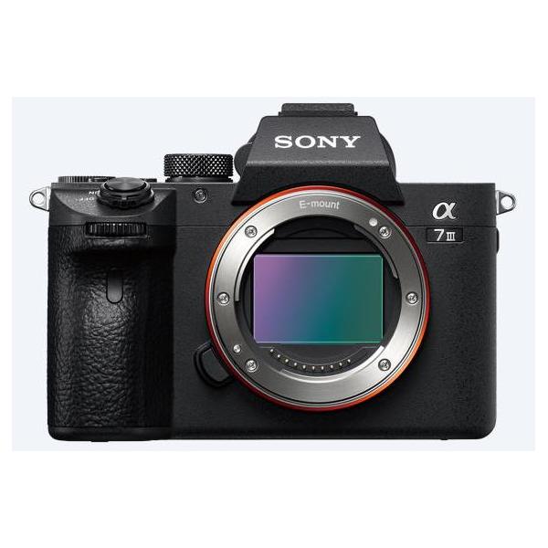 Sony Î± 7 III Corpo MILC 24,2 MP CMOS 6000 x 4000 Pixel Nero (Sony Alpha 7 III Full-Frame Mirrorless Camera [ Fast 0.02s AF 5-axis in-body optical image stabilisation 4K HLG Large Battery Capac)