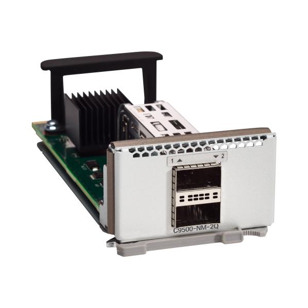 Cisco Catalyst 9500 Series Network Module - Modulo di espansione - 40 Gigabit QSFP+ x 2 - per P/N: C9500-40X-10A, C9500-40X-10E, C9500-40X-1E
