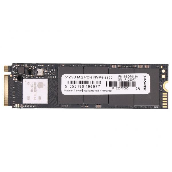 2-Power SSD7013A drives allo stato solido M.2 500 GB PCI Express (512GB M.2 PCIe NVMe 2280)