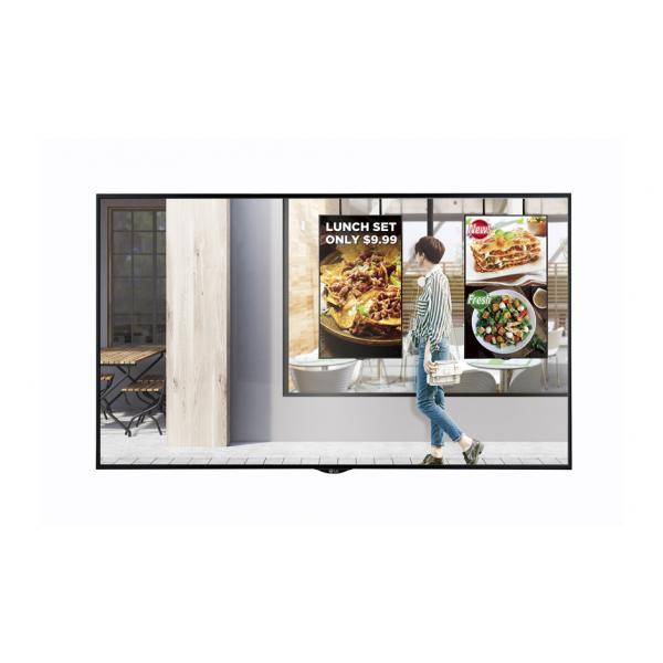 LG 49XS2E-B visualizzatore di messaggi Pannello piatto per segnaletica digitale 124,5 cm (49") LED Full HD Nero Web OS