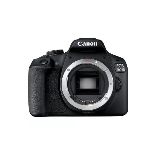 Canon EOS 2000D Body Corpo della fotocamera SLR 24,1 MP CMOS 6000 x 4000 Pixel Nero (EOS 2000D EF-S BODY ONLY - 24.1MP 3INSCREEN SLR IN)