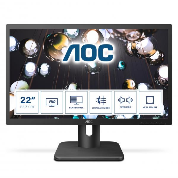 Aoc AOC 22E1D 21.5" FULL HD MONITOR PC 1920 X 1080