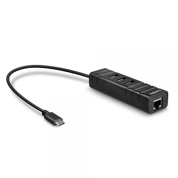 Hub & Convertitore Gigabit Ethernet USB 3.2 Tipo C