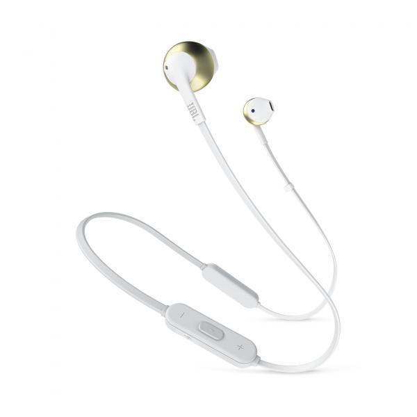 JBL Tune 205BT Cuffia Auricolare Champagne, Oro