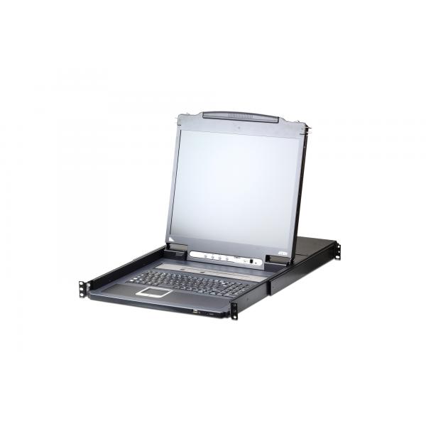 Aten CL5708IM-ATA-2XK06A1G Montaggio rack Nero switch per keyboard-video-mouse (kvm)