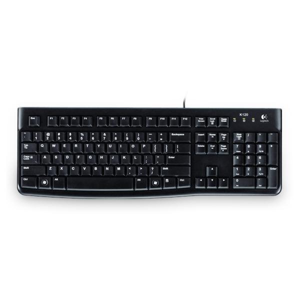 Logitech Keyboard K120 For Business Tastiera Usb Qwerty Italiano Nero