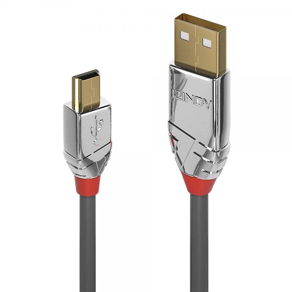 1m USB 2.0 Type A to Mini-B