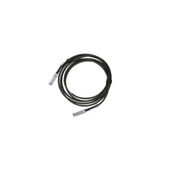 Mellanox Technologies MCP1600-E00AE30 InfiniBand/fibre optic cable 0,5 m QSFP28 Nero (Mellanox Passive Copper cable MCP1600-E00AE30 IB EDR, up to 100Gb/s, QSFP28, 0.5m, Black, 30AWG)