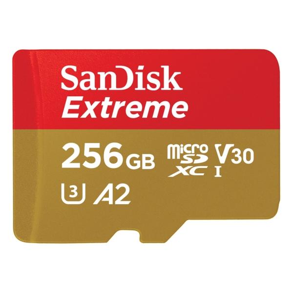 Sandisk 256GB Extreme microSDXC memoria flash Classe 10