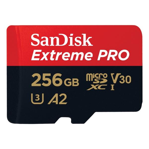 Sandisk 256GB Extreme Pro microSDXC memoria flash Classe 10