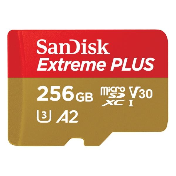 Sandisk 256GB Extreme Plus microSDXC memoria flash Classe 10